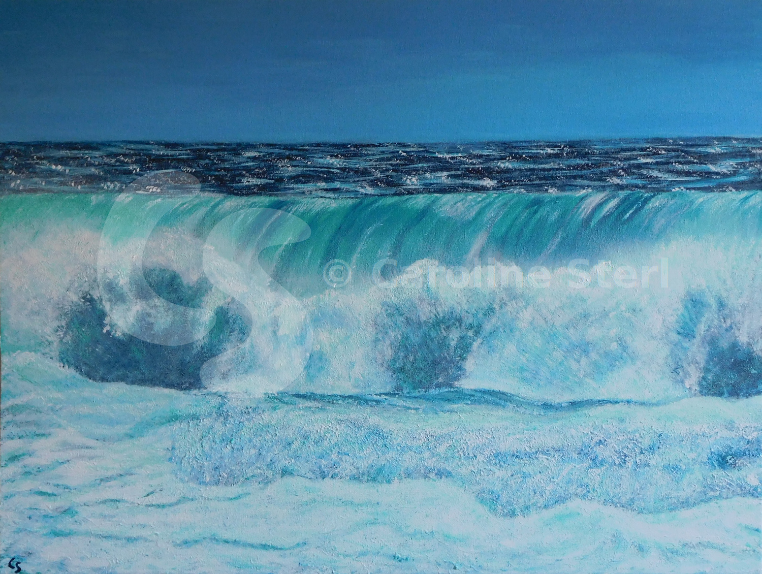 Painting: Big Wave 2